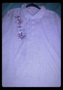 Plus size Striped tunic